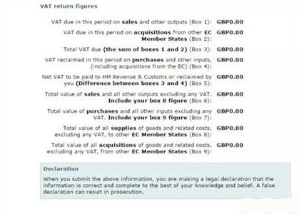 英国VAT网上申报流程4